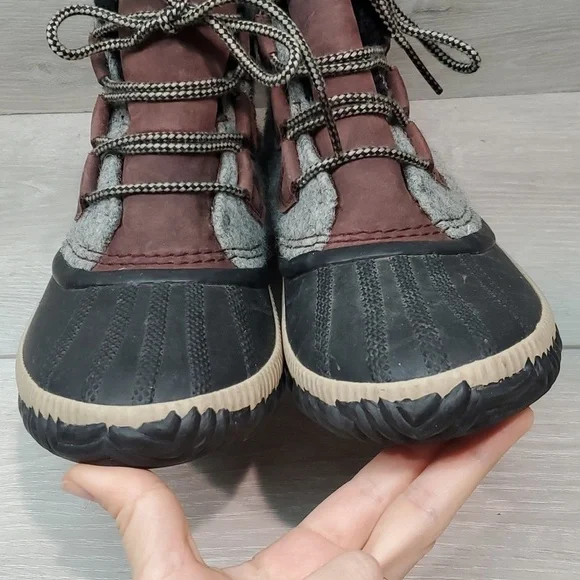 Sorel Women Duck Rubber Waterproof Outdoor boots shoes sz 7.5 - Picture 4 of 12